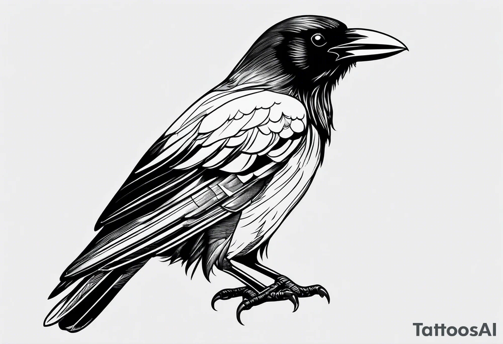 simple crow tattoo line artwork looking for the top down tattoo idea simple crow tattoo line artwork looking for the top down tattoo idea