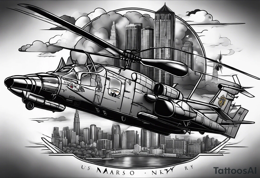 Full Leg sleeve. Red Tails African American Air Force, Buffalo Soldiers African American Army and Uss Mason African American Navy. with Kansas City Skyline and buildings intertwined and a Lion tattoo idea