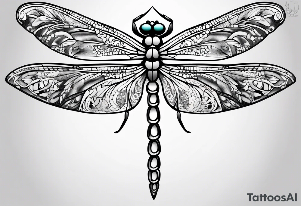 Dragonfly tattoo idea