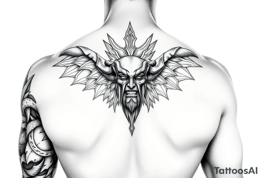 gods arm sleeve tattoo idea