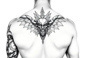 gods arm sleeve tattoo idea