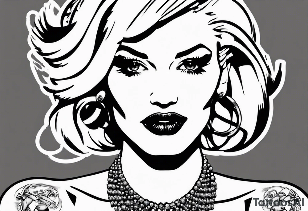 gwen stefani tattoo idea