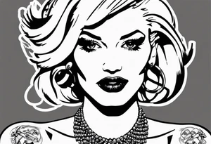 gwen stefani tattoo idea