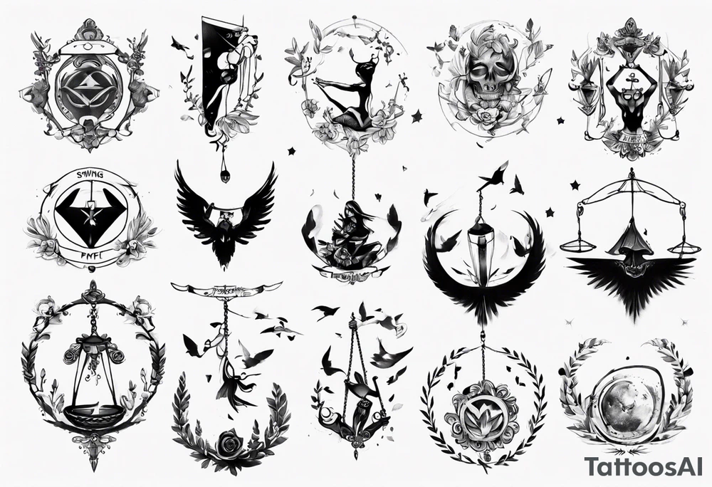 Sexy tatoo swing MFM tattoo idea