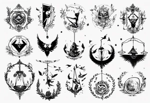 Sexy tatoo swing MFM tattoo idea