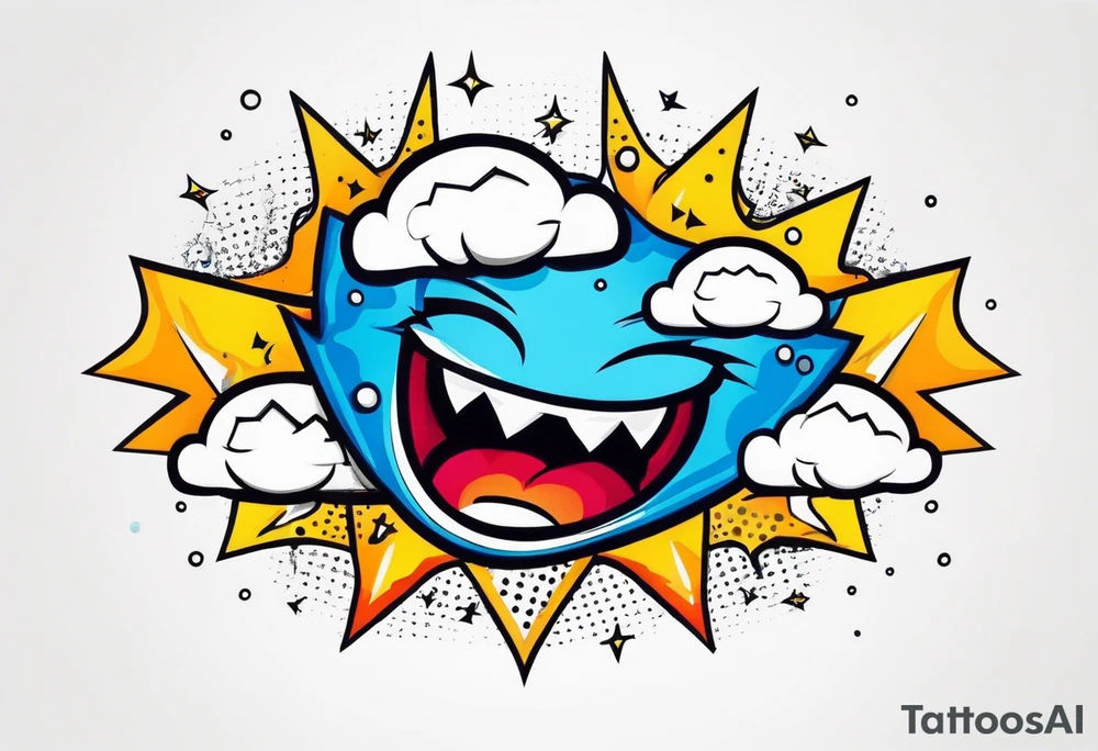 Thunderstorms tattoo idea