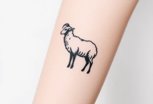 Black sheep tattoo idea