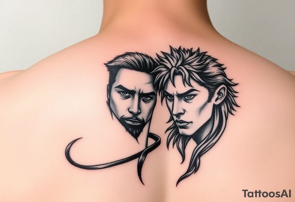 Two sons tattoo idea