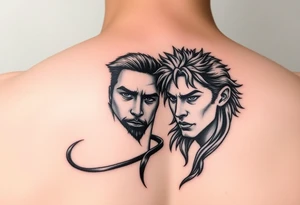 Two sons tattoo idea