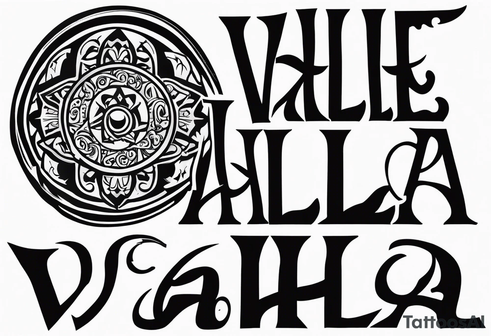 Valhalla tattoo idea
