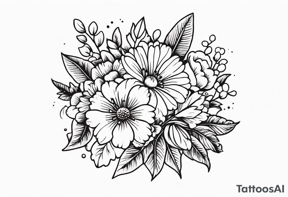 revival

old school vintage simple traditional design surrounded by vintage flowers


bold color simple tattoo idea