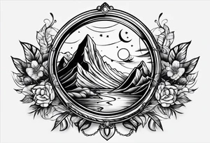 Coordinates tattoo idea