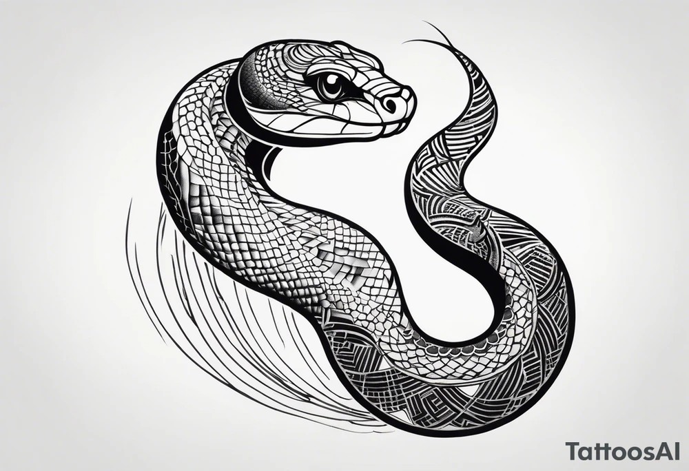 Snake tattoo idea
