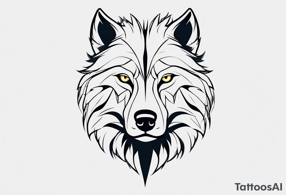 Lobo wolf for a male tattoo tattoo idea