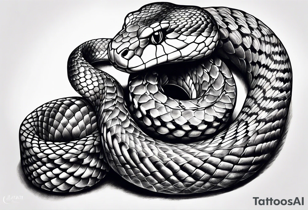 Snake wrapped around my arm tattoo idea