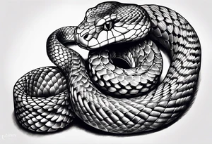 Snake wrapped around my arm tattoo idea