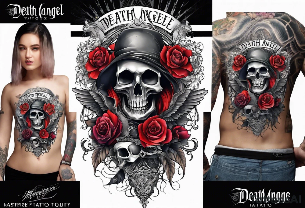 death angel tattoo idea