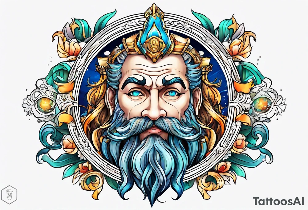 Neptune tattoo idea