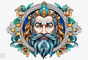 Neptune tattoo idea