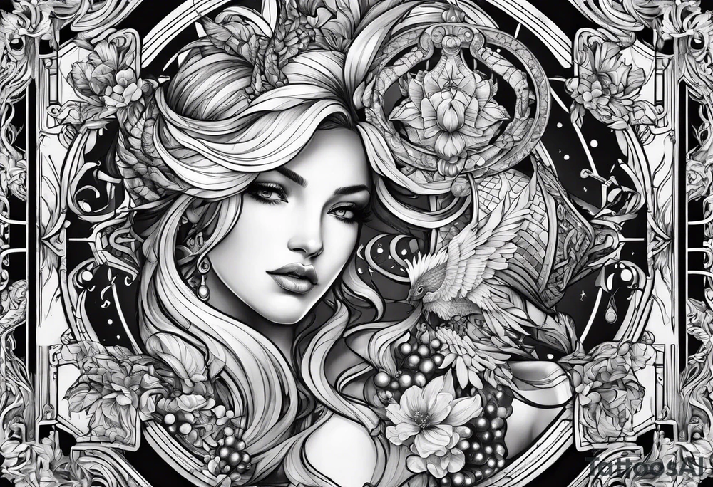 Gemini, Scorpio, Cancer, Sagittarius tattoo idea Gemini, Scorpio, Cancer, Sagittarius tattoo idea
