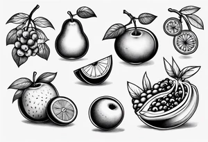 Fruits tattoo idea