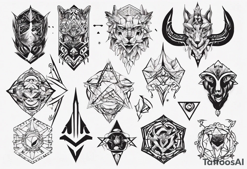 I>^⌄ tattoo idea