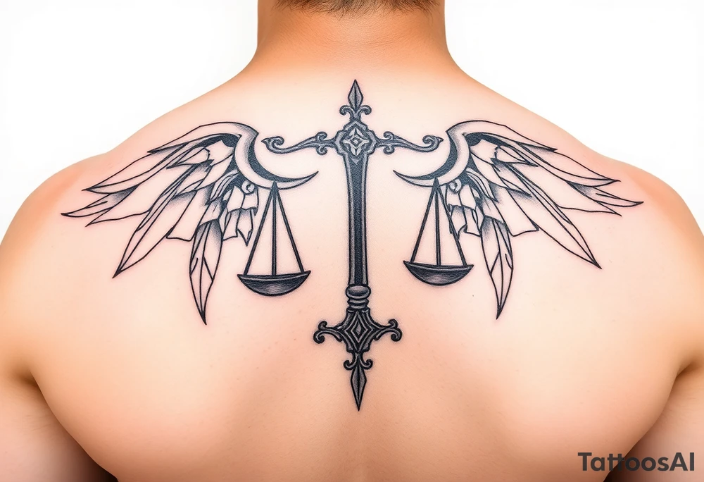 libra tattoo idea