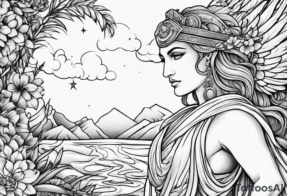 greek mythology tattoo idea