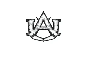 Auburn symbol tattoo idea