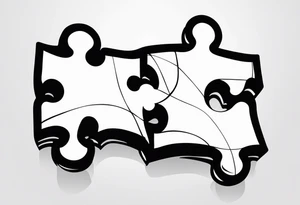 Puzzle Piece tattoo idea