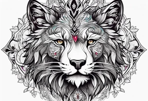 fantasy animal tattoo idea
