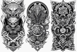 scottish bands tattoo idea
