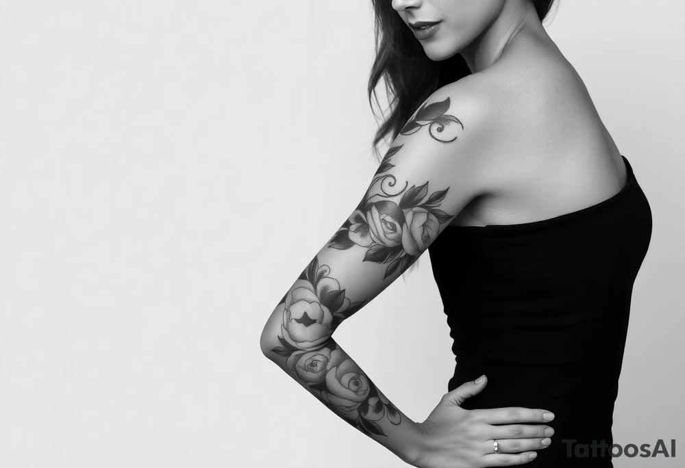 woman tattoo idea