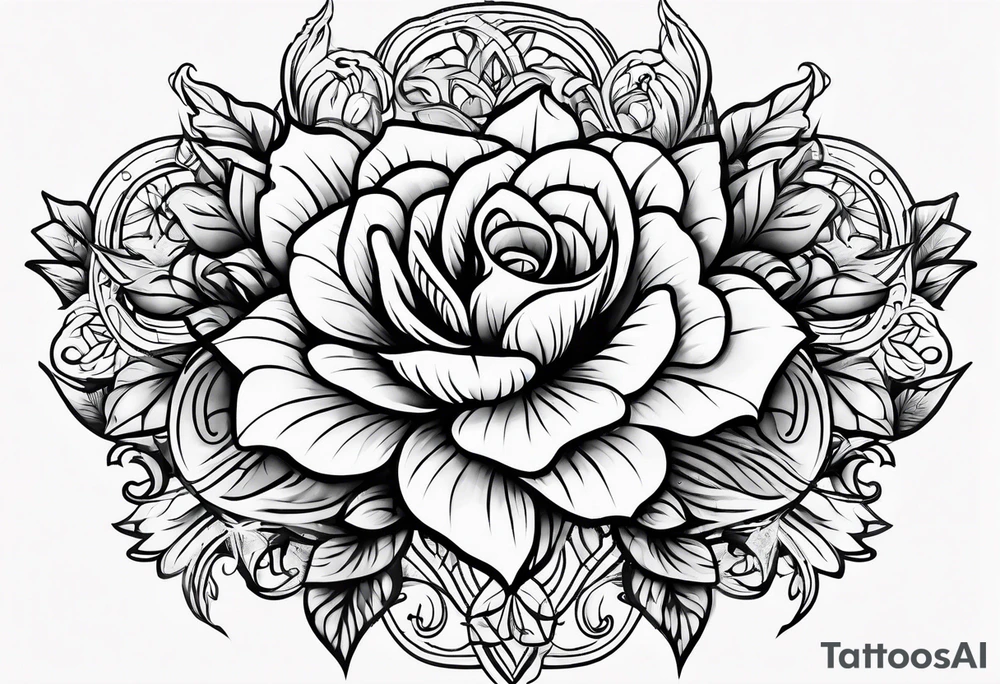 Lust as a person tattoo idea