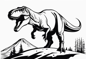 T REX tattoo idea