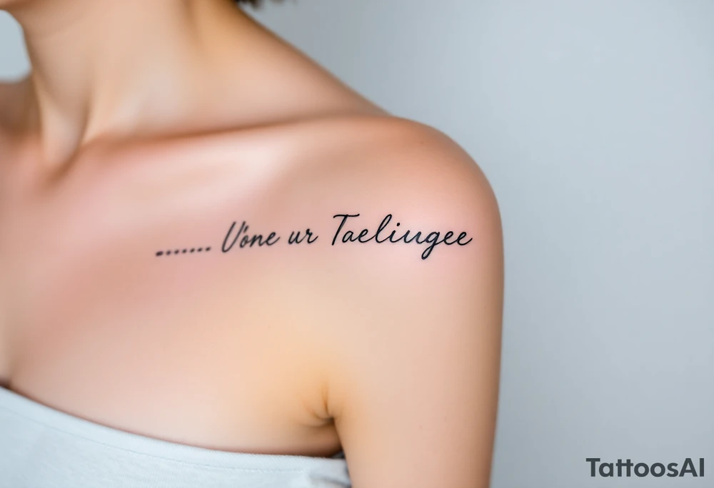 uma tatuagem que expresse a teoria de Deleuze tattoo idea