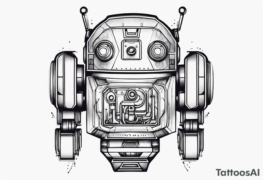 ROBOT tattoo idea