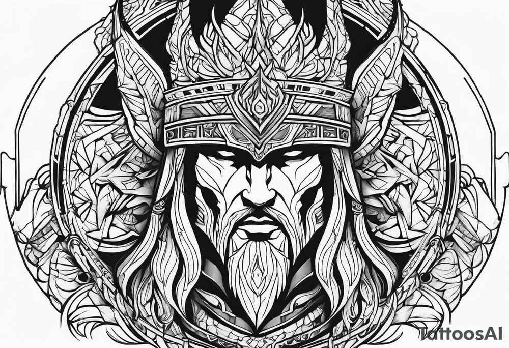 Wotan tattoo idea