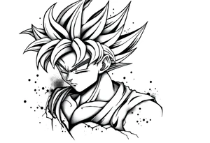 dragonball z tattoo idea