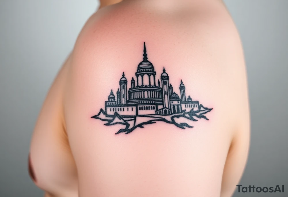 city of Atlantis
on arm tattoo idea