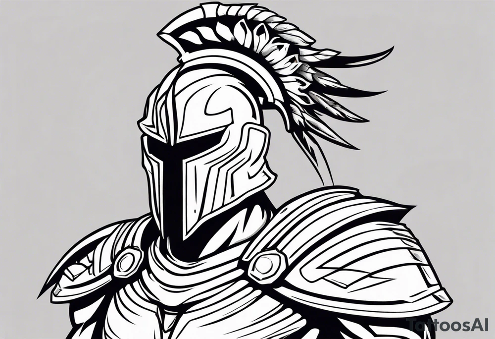 ultra-fine line linework vector of a spartan with wings tattoo idea ultra-fine line linework vector of a spartan with wings tattoo idea