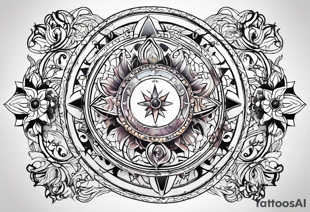 May, July, December zodiac tattoo idea