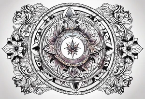May, July, December zodiac tattoo idea