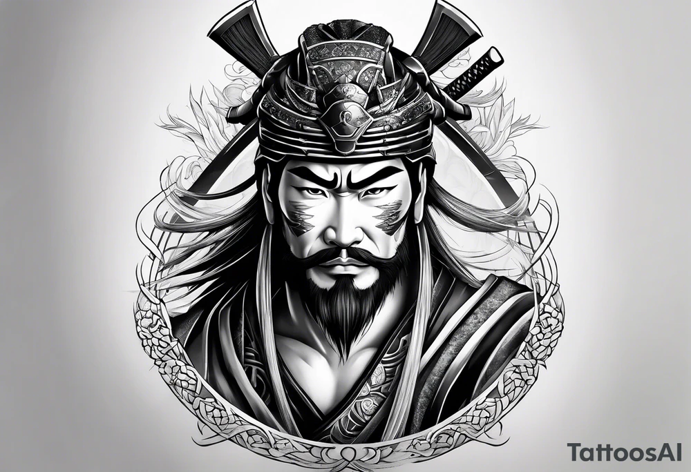 Samurai tattoo idea