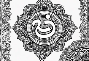 minimalist
elements of engineering
OM symbol
Henna tattoo idea
