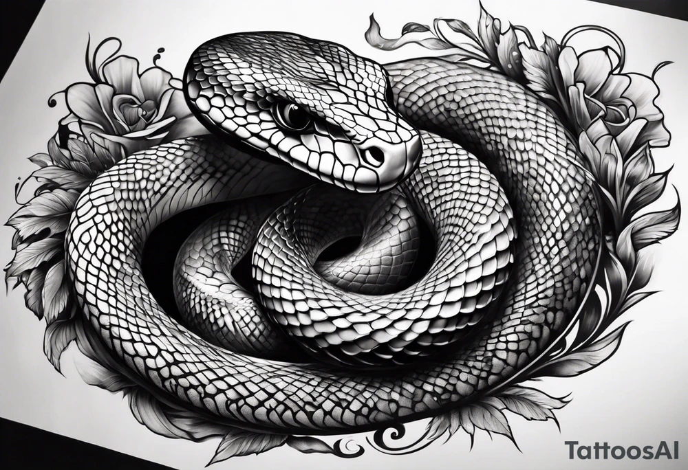 snake tattoo idea