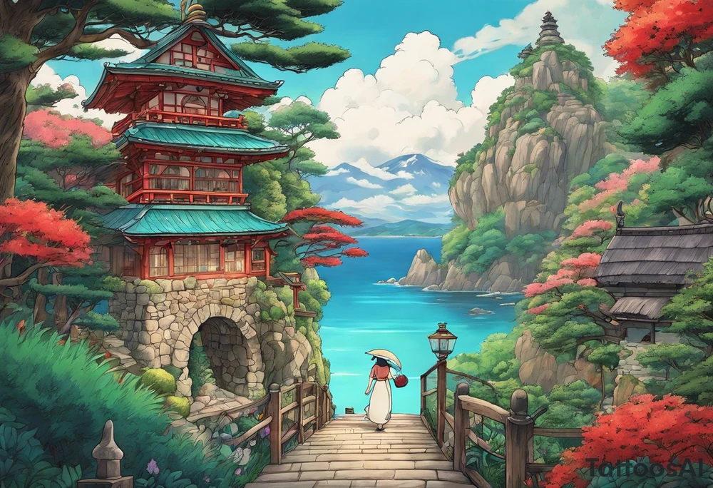 studio ghibli tattoo idea