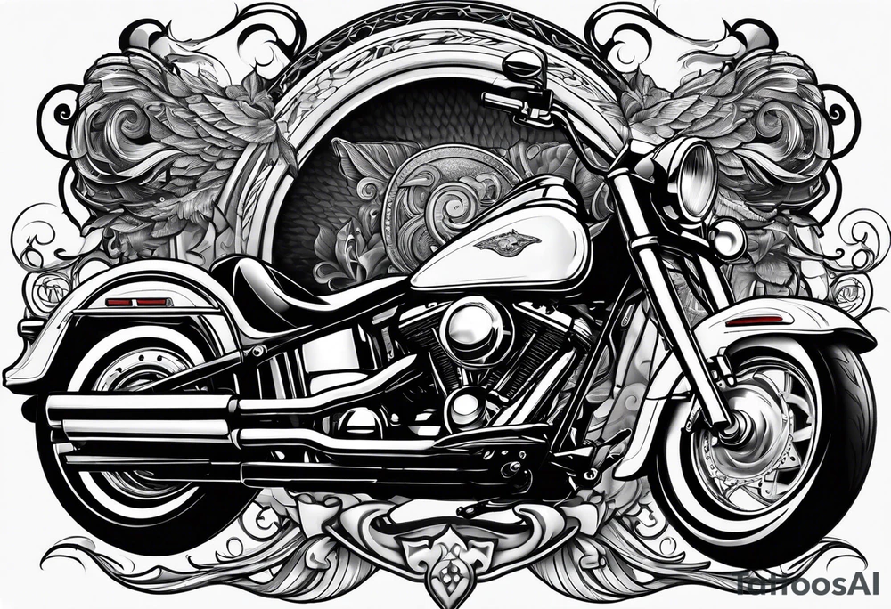 MEMORY OF DAD
GUITAR
MOTORCYCLE
BEER
HEAVEN tattoo idea