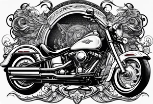 MEMORY OF DAD
GUITAR
MOTORCYCLE
BEER
HEAVEN tattoo idea