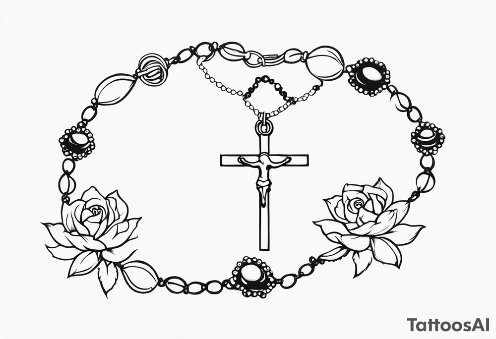 Rosary tattoo idea